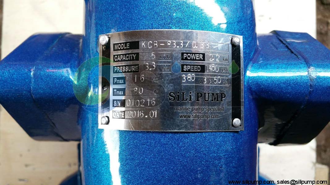 Marine Diesel Oil Transfer Pump - China Gear Oil Pump, Fuel Oil Pump